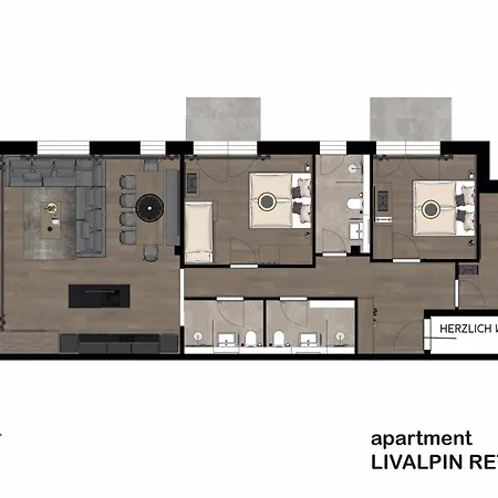 Livalpin Retreat شقة